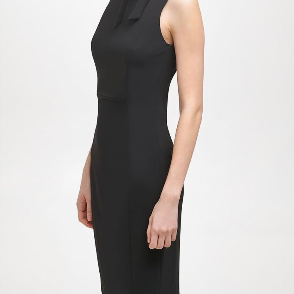 Calvin Klein Black Midi Dress